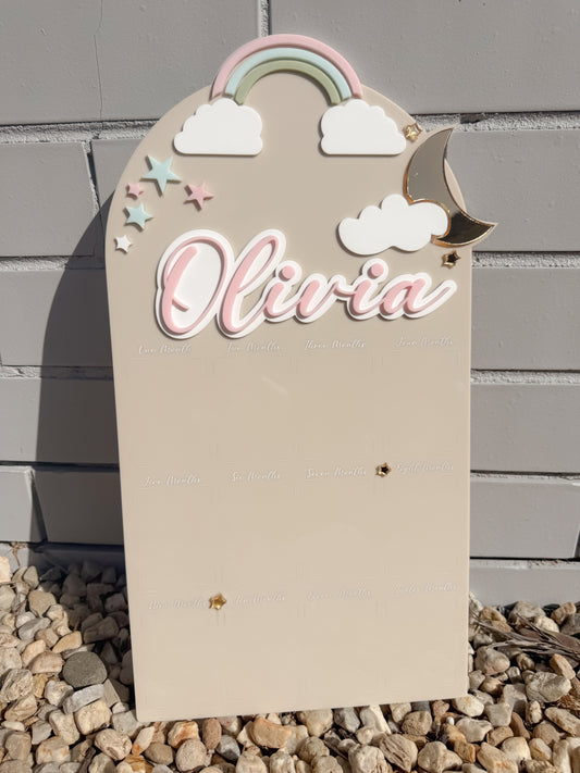 Dream Little ONE Birthday Board