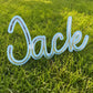 Double Layer Name Sign