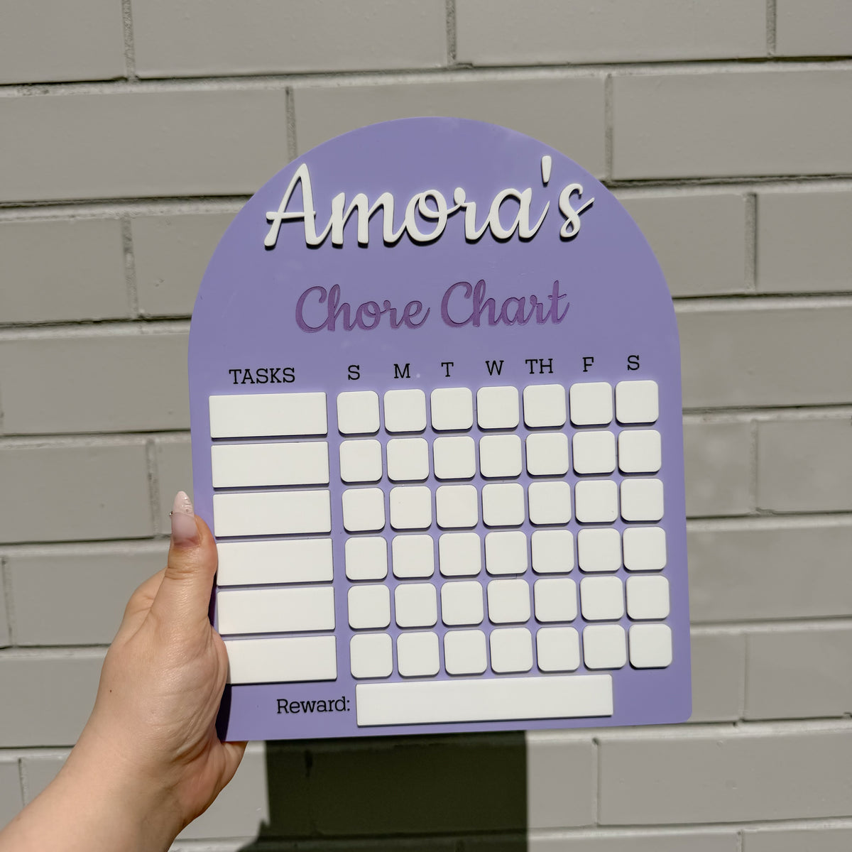 Personalised Kids Chore Charts