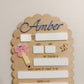 Personalised First Day Board