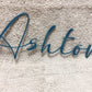 Single Layer Name Plaque
