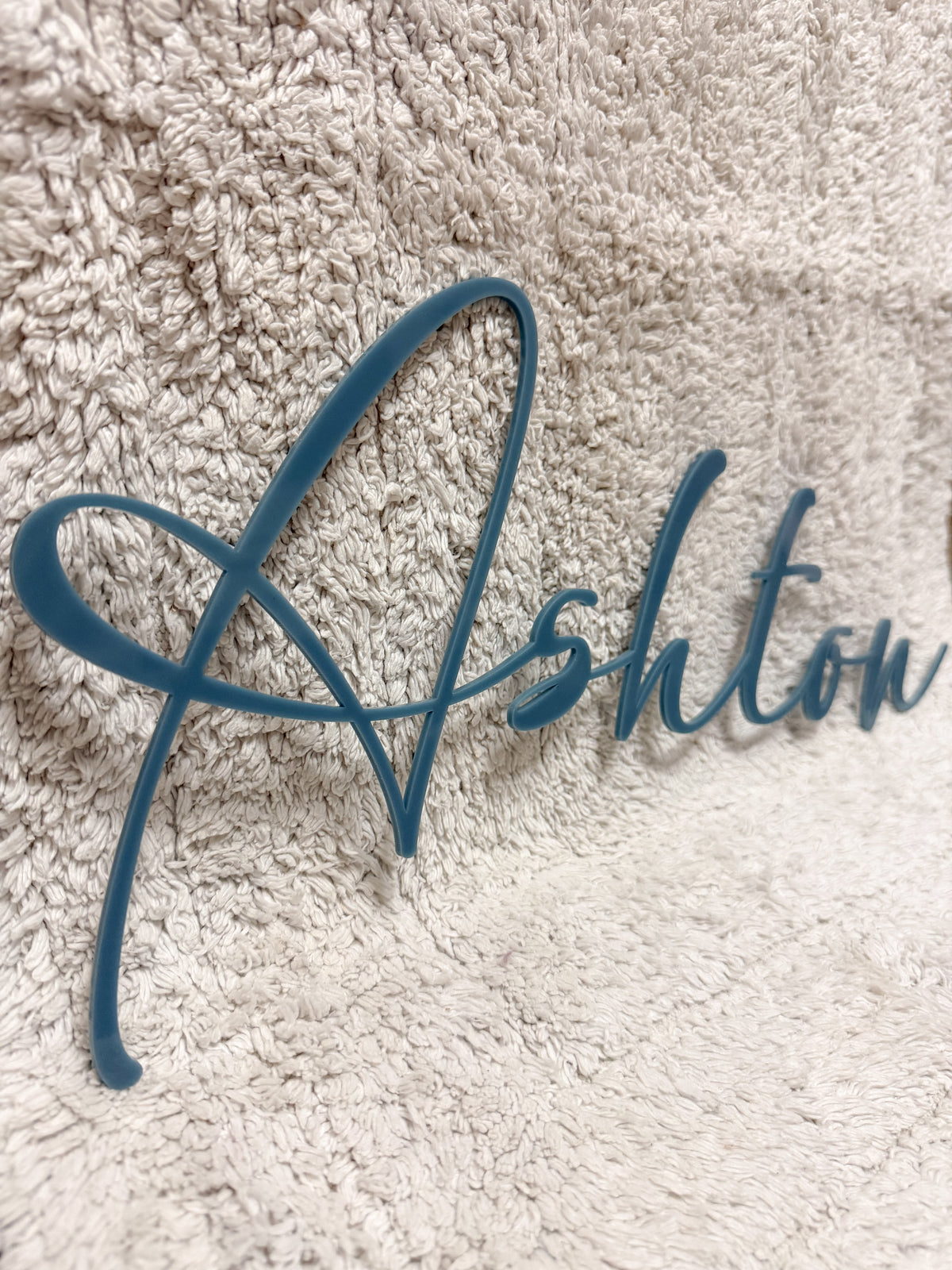 Single Layer Name Plaque