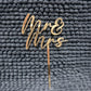Mr & Mrs Cake Topper