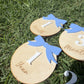 Personalised Bow Milestone Plaques